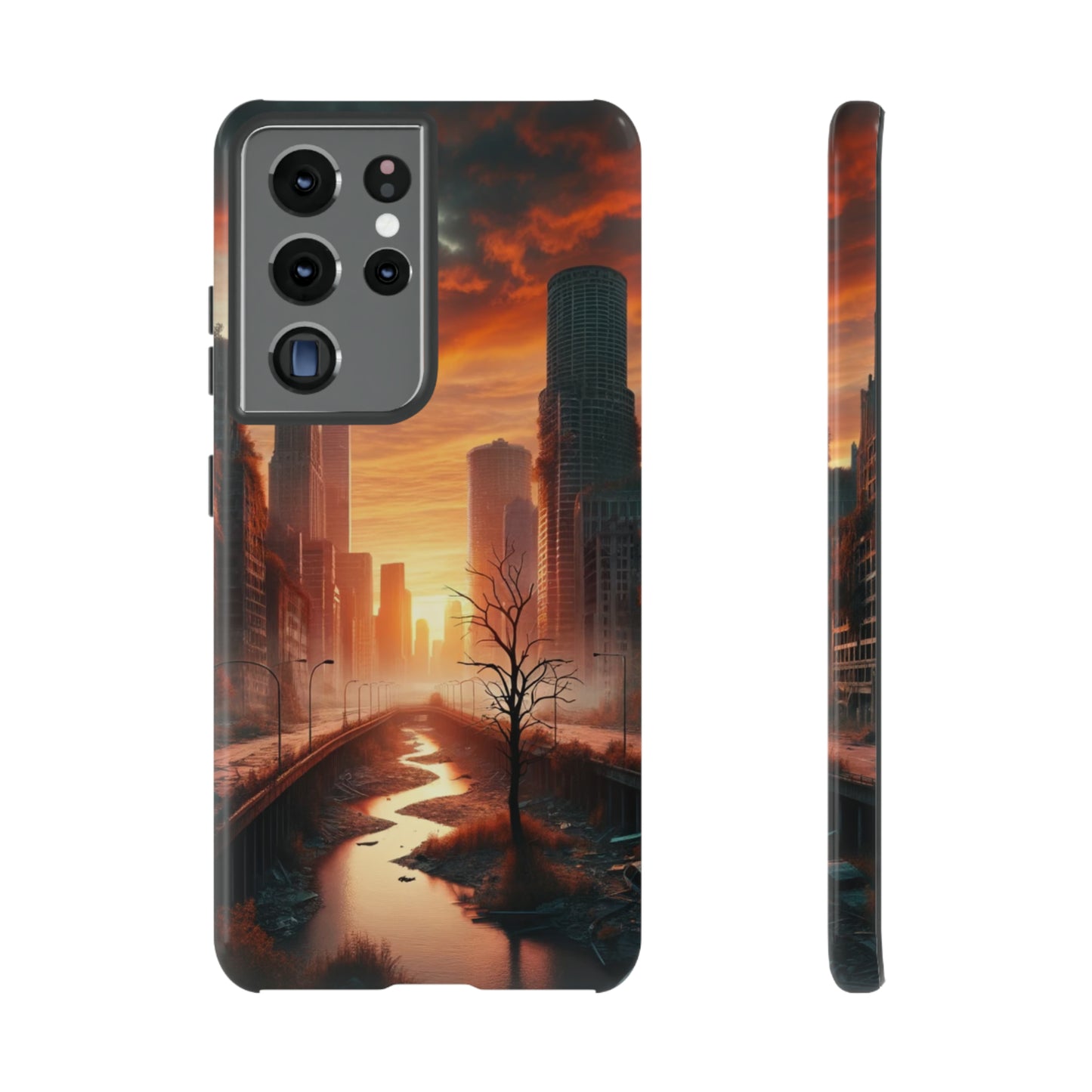 Dawn of the Urban Oasis - Cell Phone Case