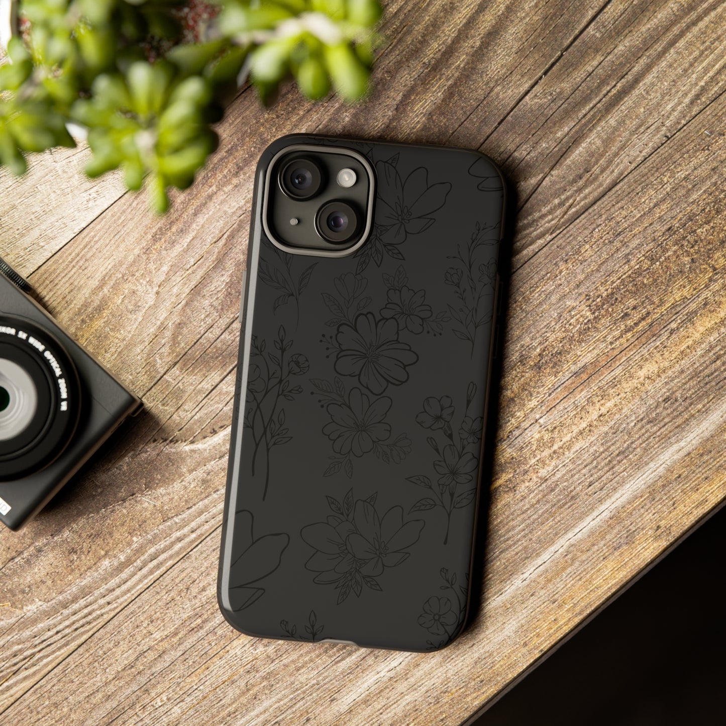 Midnight Florals - Cell Phone Case