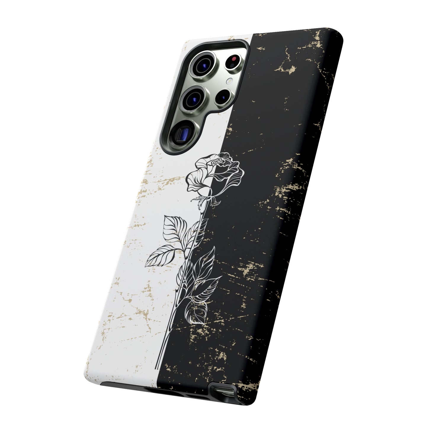 Elegant Contrast - Cell Phone Case