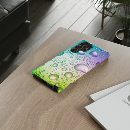 Aqua Bubbles - Cell Phone Case