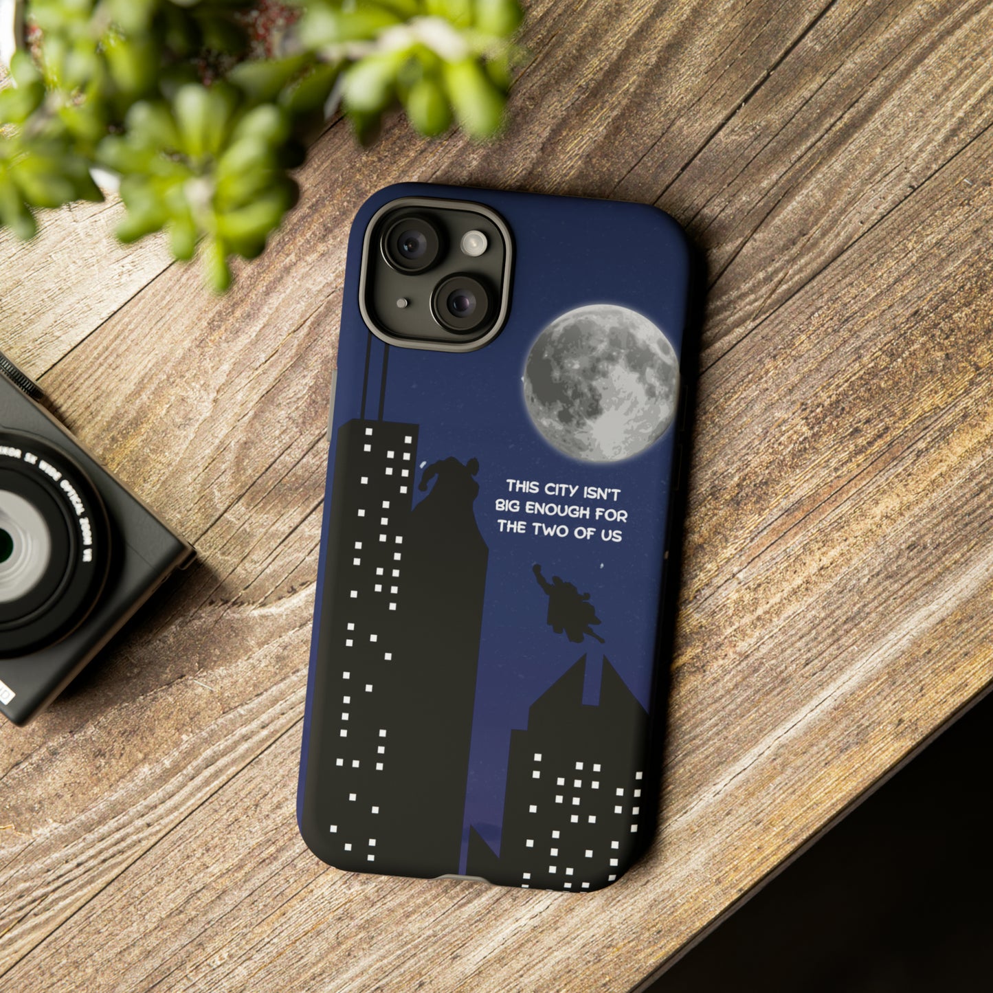 Moonlit Showdown - Cell Phone Case