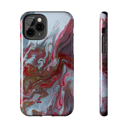 Crimson Flow - iPhone Case