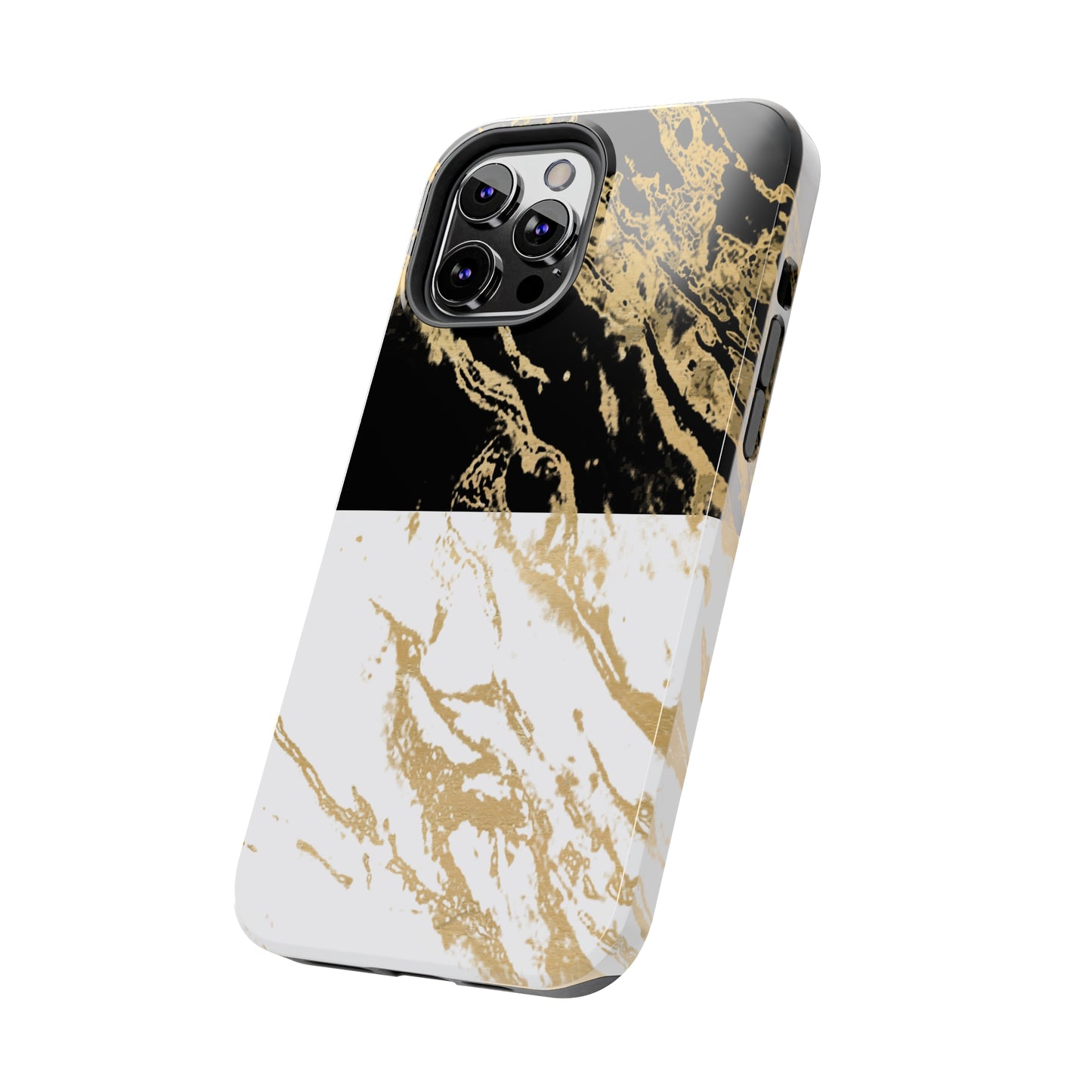 Day Meets Night Gold Rush - iPhone Case