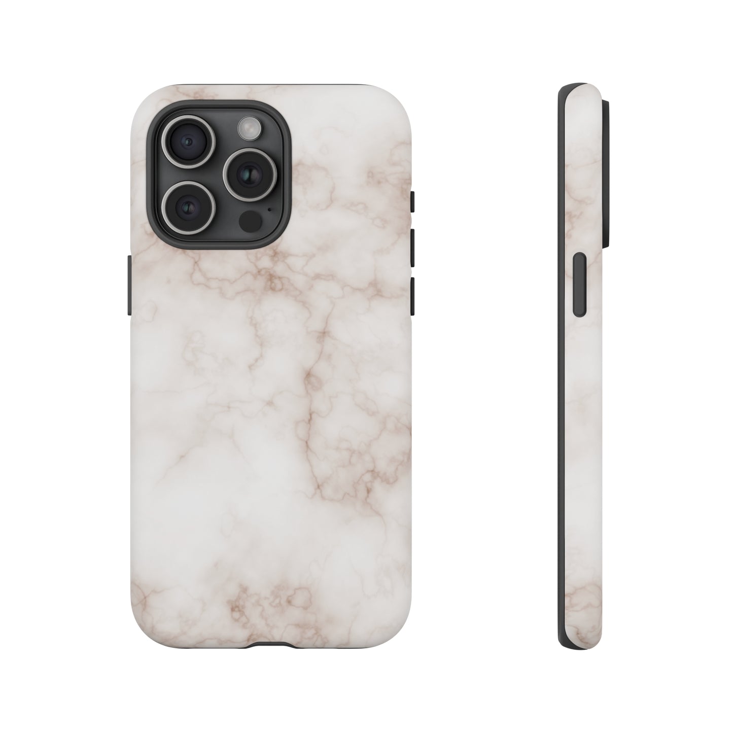 Elegant Alabaster Swirl - Cell Phone Case