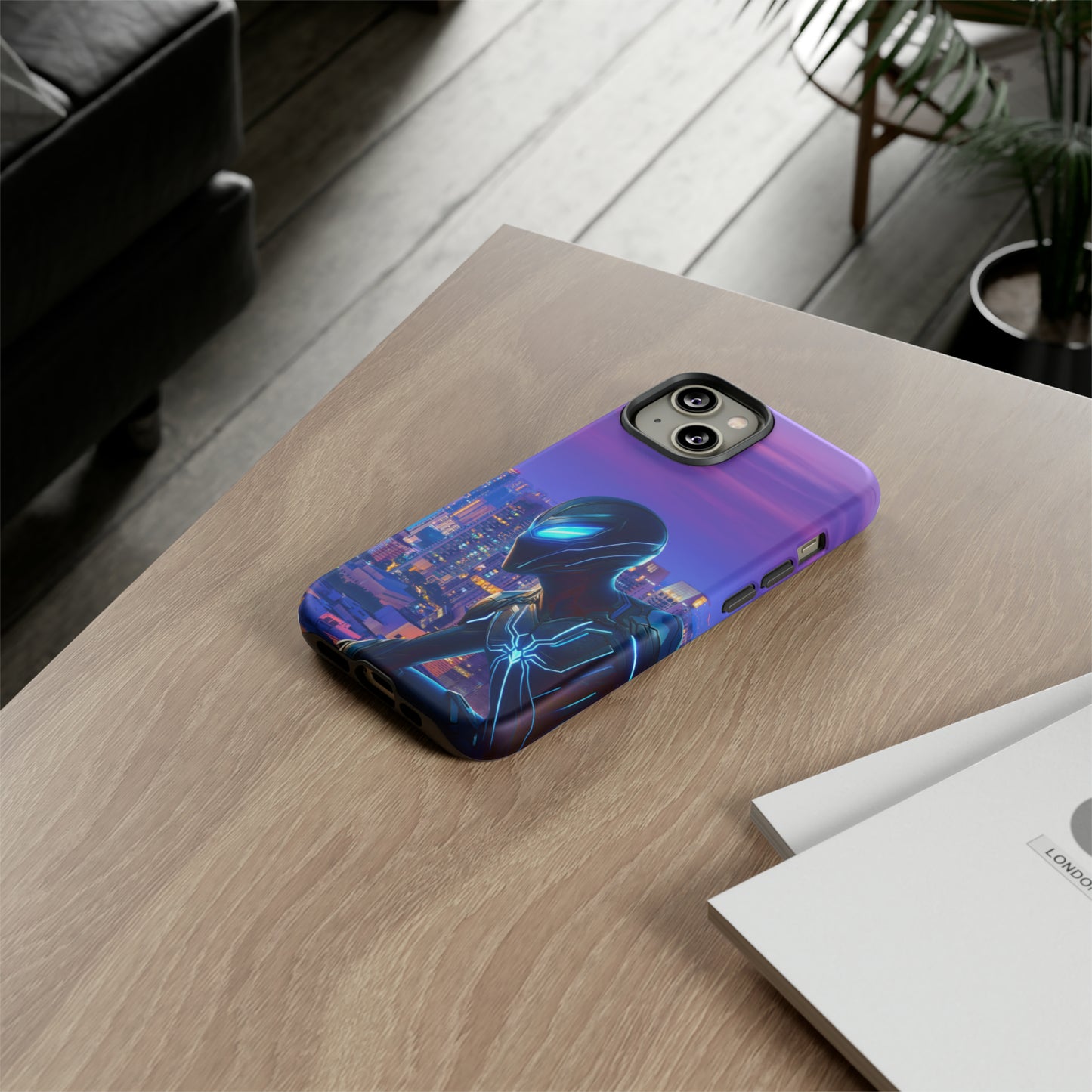 Neon Guardian - Cell Phone Case