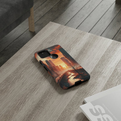 Dawn of the Urban Oasis - Cell Phone Case