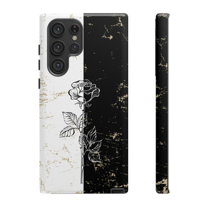 Elegant Contrast - Cell Phone Case