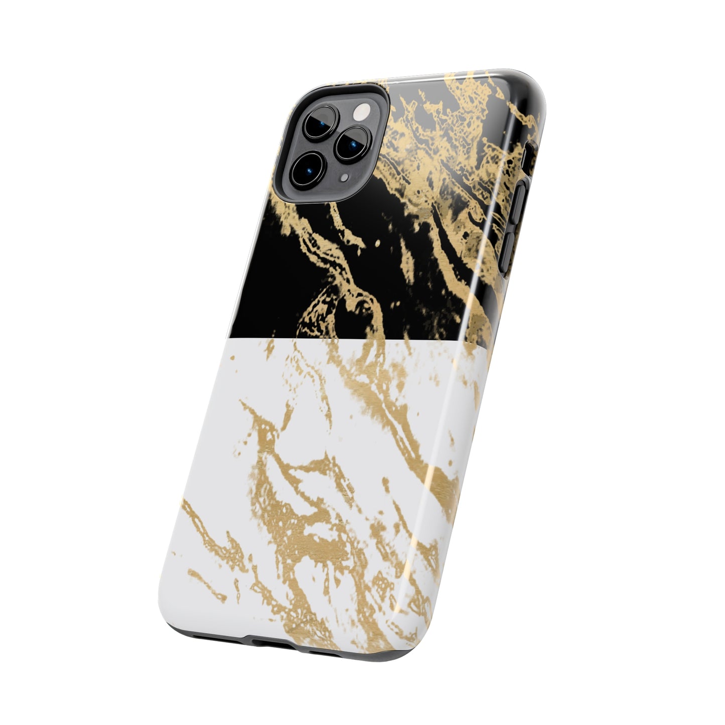 Day Meets Night Gold Rush - iPhone Case