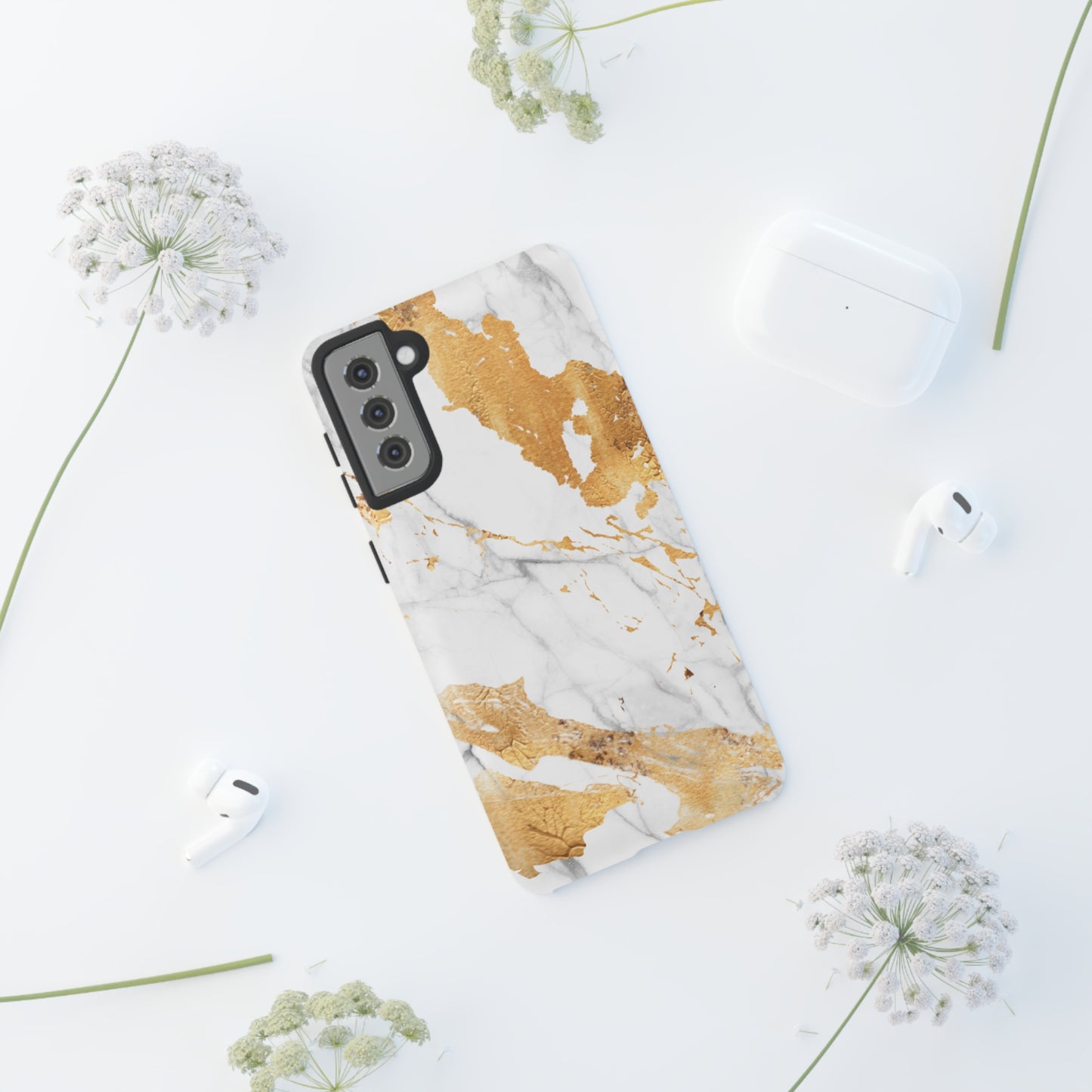 Golden Veins - Cell Phone Case