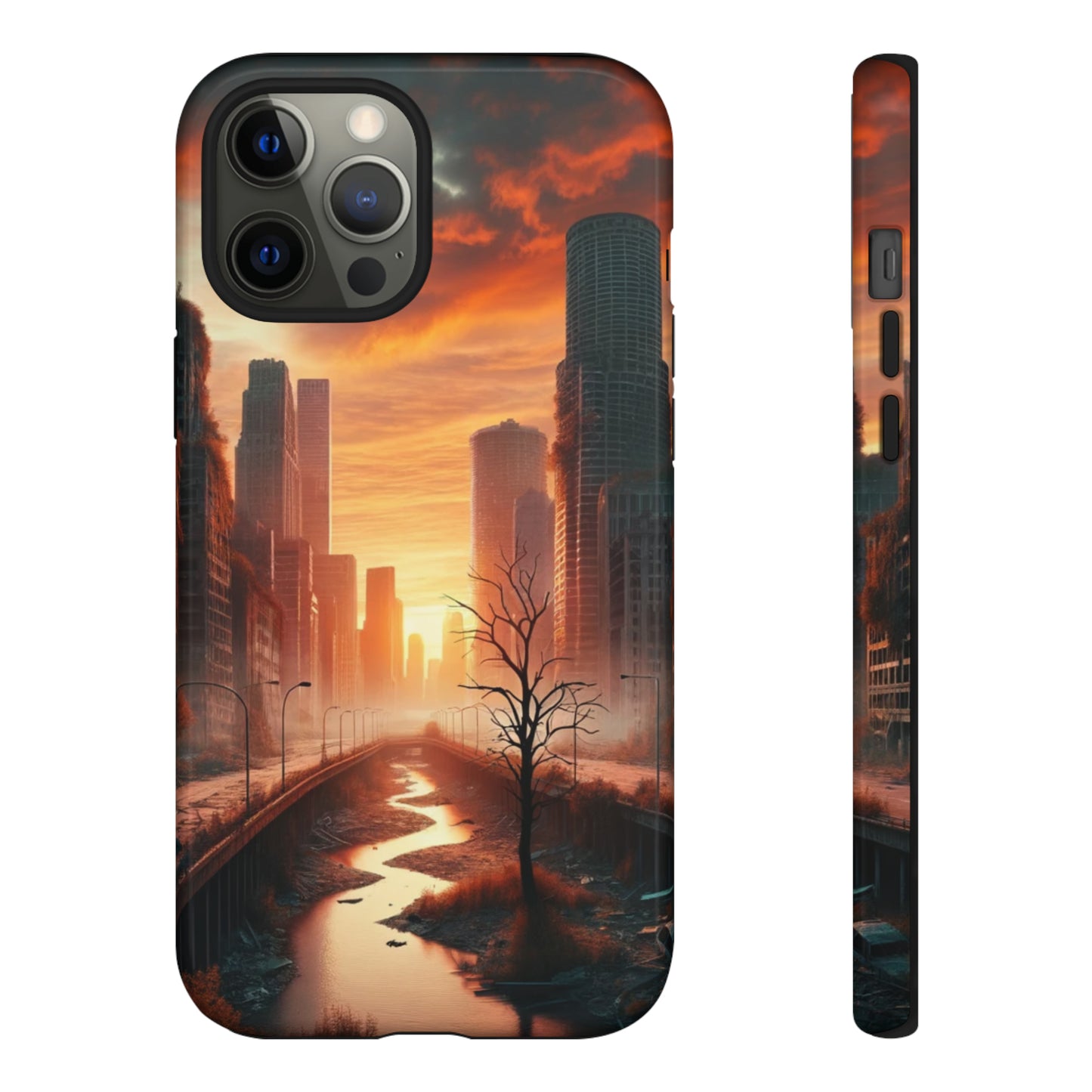 Dawn of the Urban Oasis - Cell Phone Case