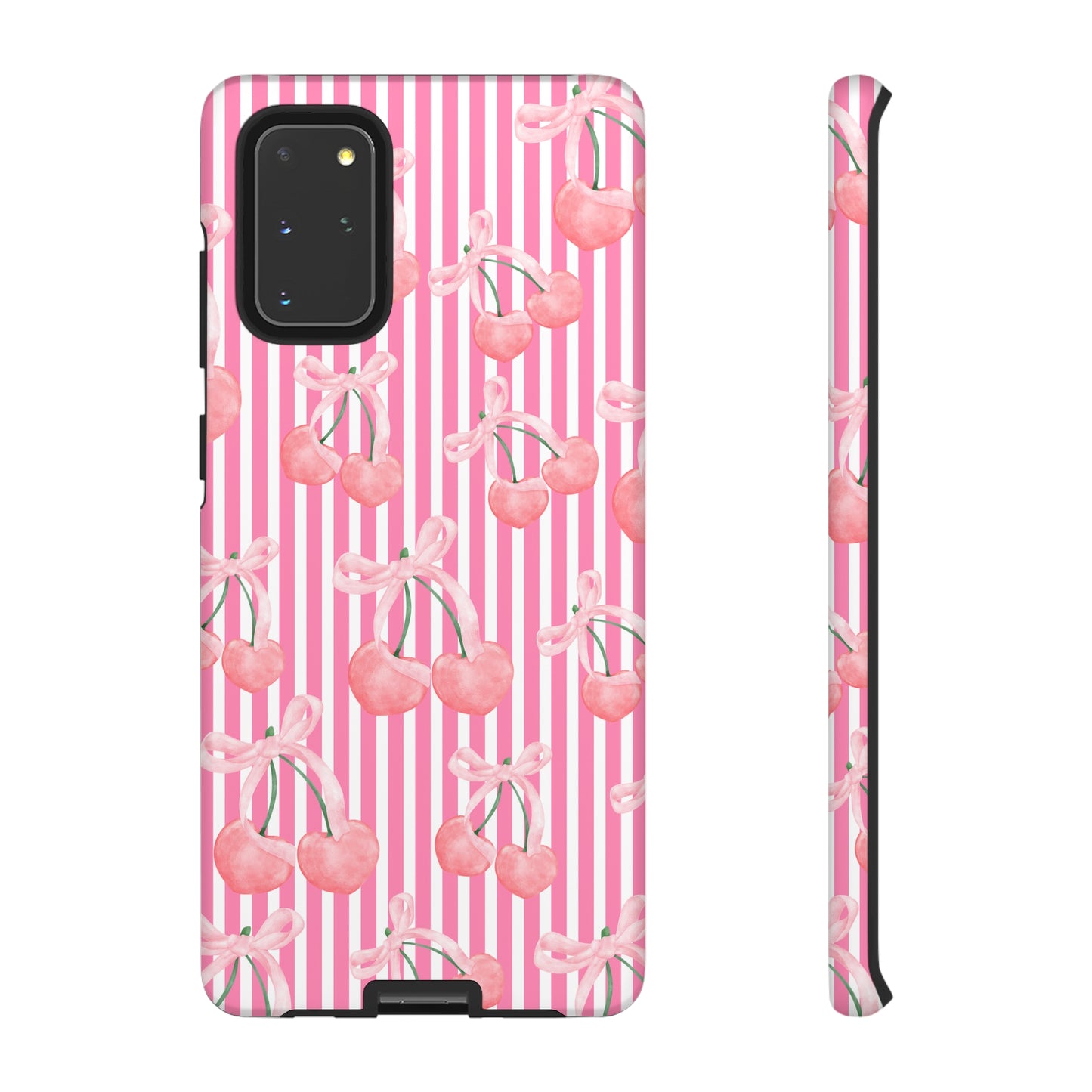 Sweet Cherry Stripes - Cell Phone Case
